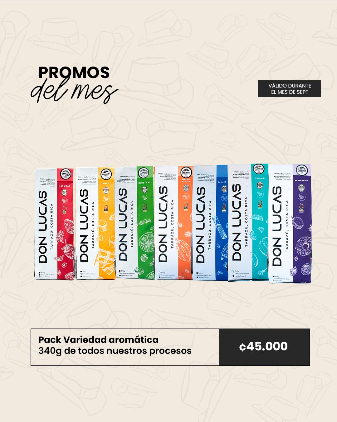 PROMO 4 SEPTIEMBRE VARIEDAD AROMATICA