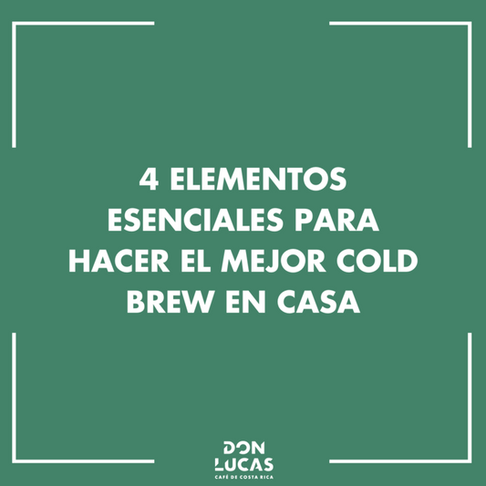 COLD BREW EN CASA