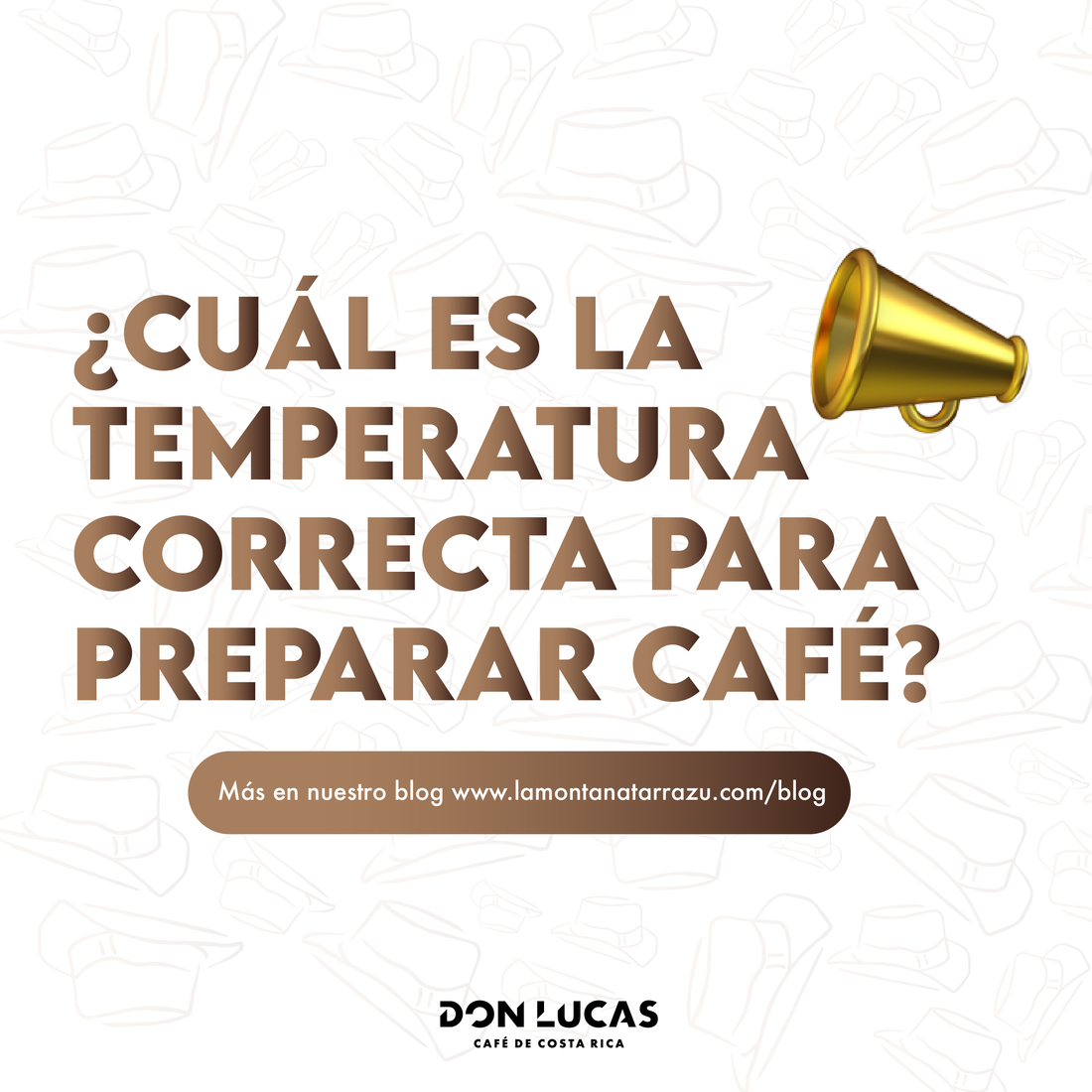 ¿Cuál es la temperatura correcta para preparar el café?