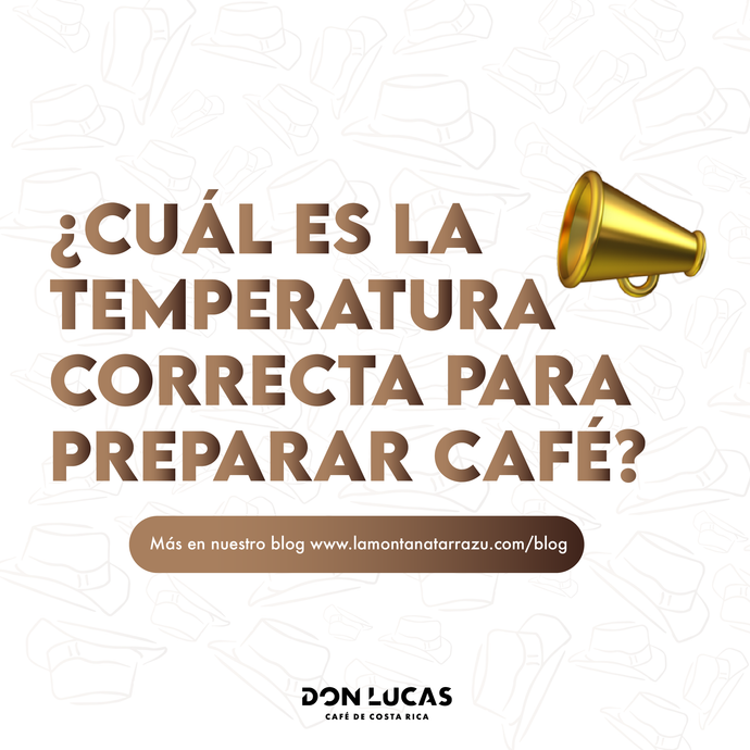 ¿Cuál es la temperatura correcta para preparar el café?