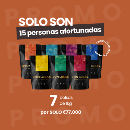 PROMO: 7kg CAFÉ POR 77,000 COLONES