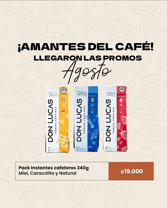 PROMO 1 AGOSTO INSTANTES CAFETEROS