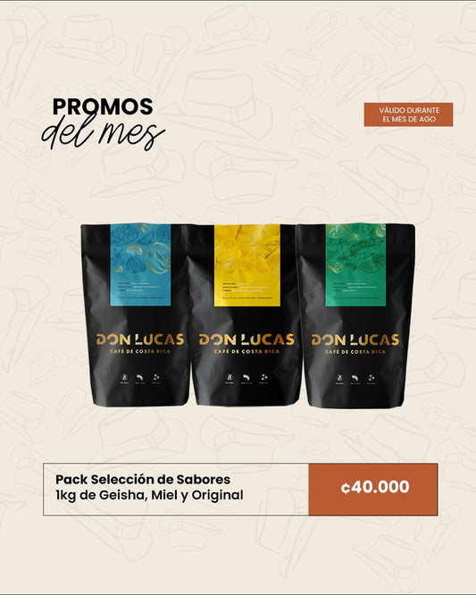PROMO 2 AGOSTO SELECCION DE SABORES