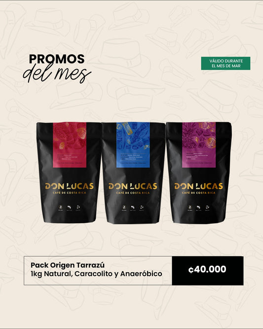 PROMO 2. MARZO- PACK ORIGEN TARRAZU